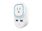 127481 Monoprice Plus Smart Plug And Repeater Usb Ports Works Alexa