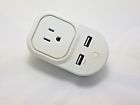 27481 Monoprice Plus Smart Plug Repeater Usb Ports Works 889028064504