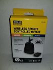 363-5409 Smart Electrician Wireless Remote Controlled Outlet Black Never Been Used
