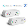629790745894 Unbranded Smart Plug Wifi Socket Dual Outlet Remote