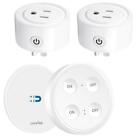 715444634543 Loratap Mini Remote Control Outlet Plug Adapter With