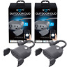 744110650051 Geeni Smart Dual Outdoor Plug Home