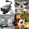 Ip55 768894178976 Outdoor Smart Plug Work Home Sockets Weath Black