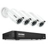 8km-211w4-00-us Zosi Alarm Dvr Ir Leds Cctv Security Cameras Night Vision