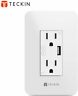 A023 Teckin Smart Wifi Socket With Outlets And Usb Port Wall