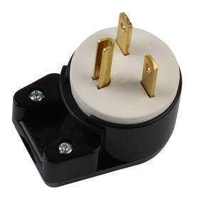 6-15p Acbroad 972325660594 Usa 3-prong Male Ac Plug Right Angle Etl Nema 3 Pole Rotatable 1