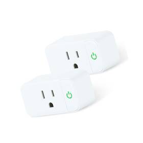 Alastech 712179253100 Smart Plug Home Wi-fi Outlet Compatible With Alexa Echo Google