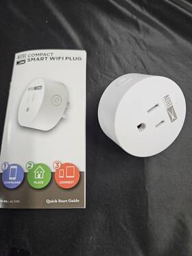 Altec Lansing Alt410 Smart Wi-fi Plug Socket Controller Alexa/google Timer White