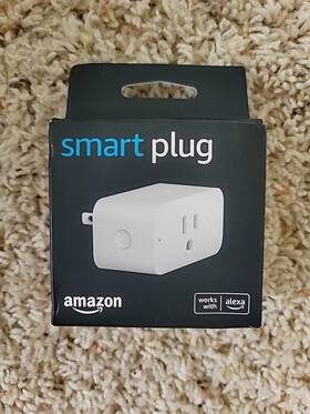 C2yy37 Amazon 840080536590 Smart Plug Works With Alexa White Adds Voice Control New In Box