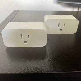 C2y737 Amazon Smart Plug Wi-fi Alexa Compatible Type B White 2-pack