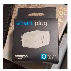 Amazon Gbropa01c4830bsv Smart Plug Alexa Compatible Wi-fi App-controlled White Type A