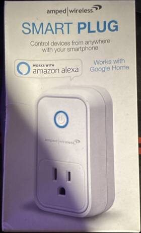 Amped Wireless Awp-48m Wi-fi Smart Plug Alexa Google Home Type B 1875w App-controll