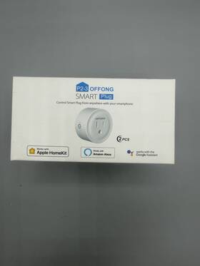 Apple 791378040056 P2-3 Offong Smart Plug 2 Pcs - Works With Homekit And Amazon Alexa New