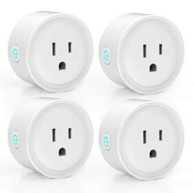 Avatar Controls 313112352333 Smart Wi-fi Grounding Plug Mini Wireless 4-pack Works With Alexa/google Home/sma