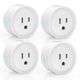 Avatar Controls 850015849084 Smart Wi-fi Grounding Plug Mini Wireless 4-pack Works With Alexa/google Home
