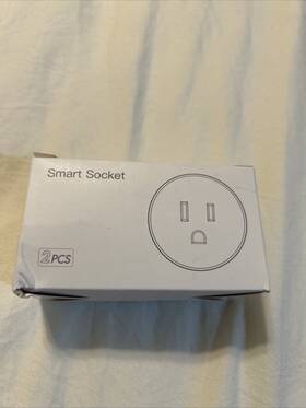 Awp01 Avatar Controls 2 Pack Mini Smart 2.4g Wifi Plug Socket Outlet Work Alexa&google Home Assistant