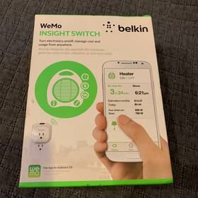 Belkin 849944042901 Ship Same Day Wemo Insight Switch Wifi Enabled Smart Plug - New In Box