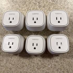 F7c029v2 Belkin F7co29v2 Lot Of 6 Wemo Insight Smart Switch Wifi Plug