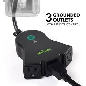 Bnc-60 Bn-link Inc. Bnc-60/u130t Smart Wifi Heavy Duty Outdoor Outlet 2.4 Ghz Network Only New