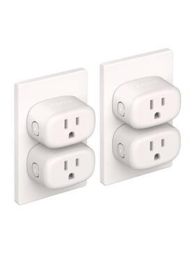 Nsp01-4u-du Branded01 Pa10-4 Bluetooth Smart Plug Wifi Mini Outlet 4 Packs