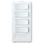 Cecominod009924 Pro New Style Button Keypad White 410000092705