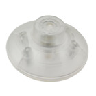 Cecominod012399 Fine Commodities Pcs Transparent Foot Pedal Push Switch Inline Lamp