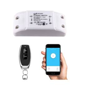 Ac90-250v Colorock Ssls1 Remote Switch Wifi &rf433 10a 1gang Wireless Relay Switch.compat