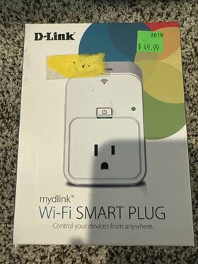 Dsp-w215 D-link 790069402579 New Mydlink Wi-fi Smart Plug Control Your Devices From Anywhere