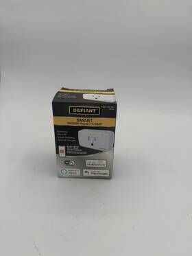Hppa11awb Defiant New Smart Indoor Plug 15 Amp 120-volt Wifi Alexa Google Hubspace