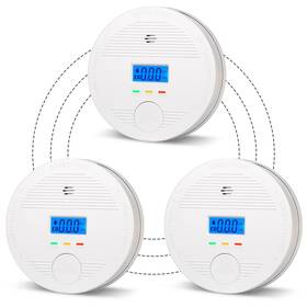 Sc-9111 Dfgjlvf Interconnected Smoke And Carbon Monoxide Detector 10-year Battery ... Fast Ship