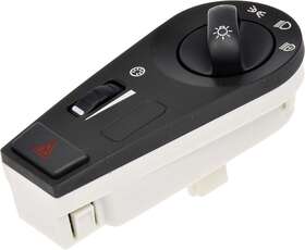 901-0006 Dorman Products Headlight And Hazard Switch With Dimmer Compatible Some Volvo Black