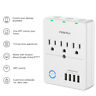 E2-077 Powrui App Smart Plug Usb Charger Dc Ports With Surge