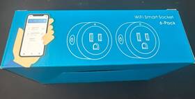 Yx-ws01 Ecoey Wi-fi Smart Socket 6-pack