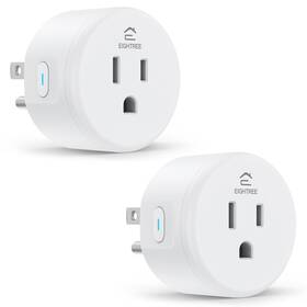 Eightree 313098172130 Smart Plug Home Wifi Outlet Compatible With Alexa And Google