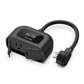 B0dhl1xj22 Eightree Outdoor Smart Plug Waterproof Ip44 Outlet With 2 Independently Contro