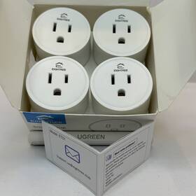Et01 Eightree 4 Pack Smart Plug Plugs Works With Alexa Google White Model