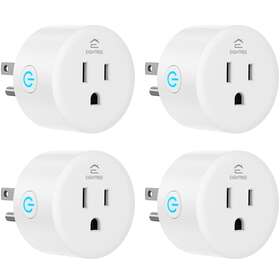 Et01b-4 Eightree Smart Plug Home Wifi Outlet Compatible With Alexa And Google Ho
