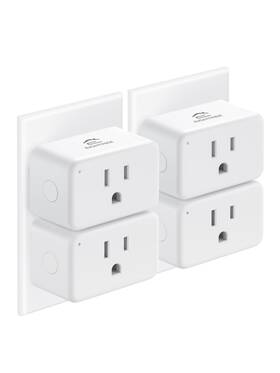 Et10 Eightree Mini Smart Plug 15a Plugs That Compatible With Alexa And Google