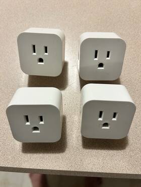 Enbrighten Wfd4105 Wi-fi App-controlled Smart Plug 4-pack White Indoor Type A