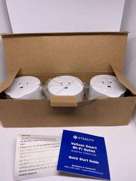 Hthohiht33d Etekcity New Voltson Esw01-usa Smart Wi-fi Plug Outlet 3-pack
