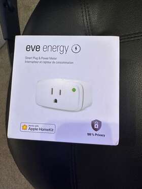 10037863 Eve - Energy Matter Smart Plug App And Voice Control White