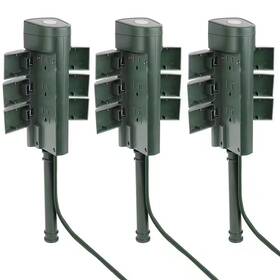 Feit Electric 313042356388 6 Ft. Cord 15-amp 6-outlet Alexa / Google Assistant Compatible Smart Wi-fi Outdo