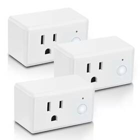 Feit Electric 744759832146 15-amp Indoor Alexa / Google Assistant Compatible Wi-fi Smart Home Plug With Nig