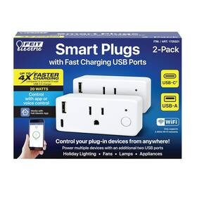 Feit Electric Co Inc. 744759108012 Smart Plug Works With Alexa And Google Home No Hub Required 2.4