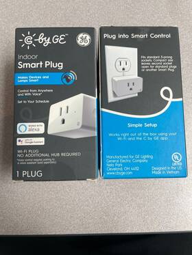 Ge 849944078979 C By Smart Plug With Alexa / Google Assist. Voice Control/wifi Pack Of 2