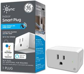 93103491 Ge C By Cync Indoor Smart Plug Control From Anywhere And With Voic White