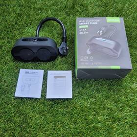 Wp7-b Ghome 110922977387 Smart Outdoor Wi-fi Plug 15a Dual Outlet Alexa And Google
