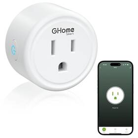 Ghome Smart 199284833395 Mini Wi-fi Plug Home Outlet Compatible With Alexa Goog