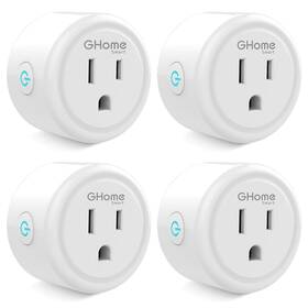 Ghome Smart 313044249282 Mini Plug Compatible With Alexa And Google Home Wifi Outlet S