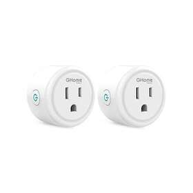 Ghome Smart 652401563006 Mini Plug Wi-fi Outlet Socket Compatible With Alexa And Google Home R
